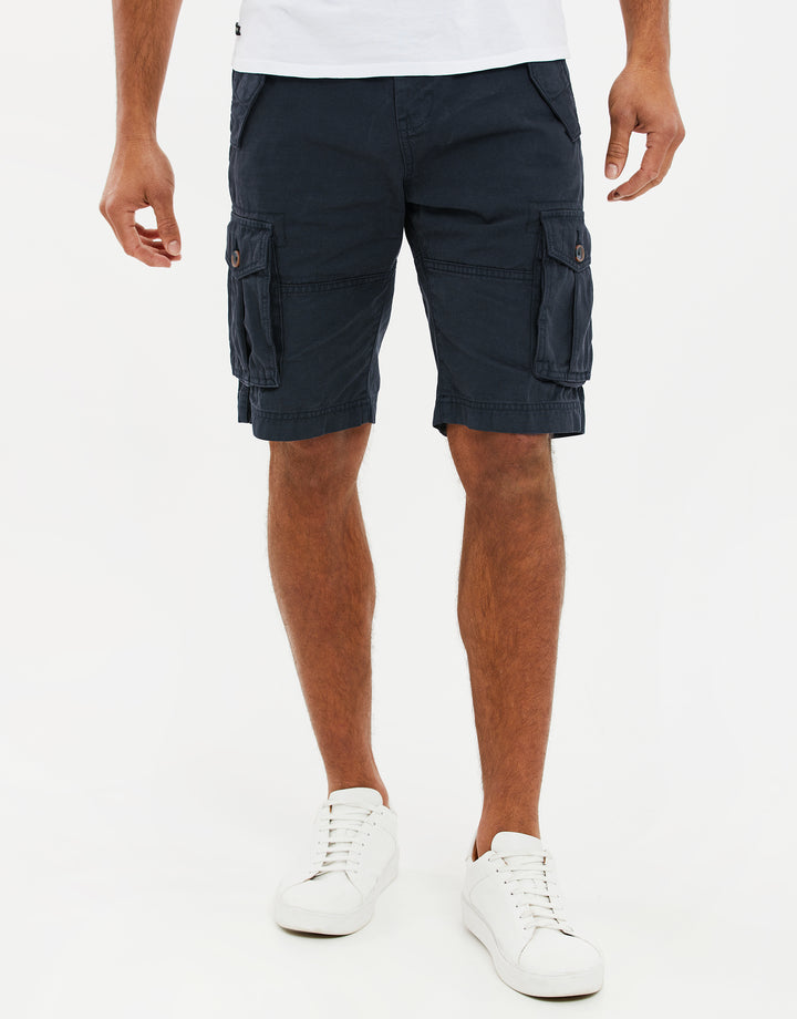 Navy Cargo Shorts
