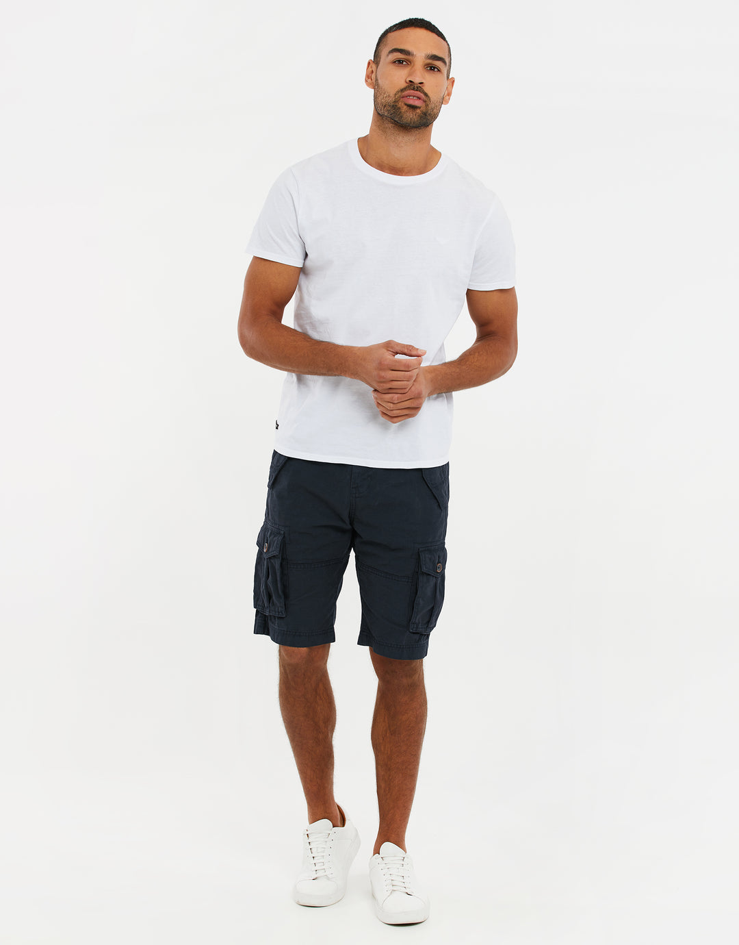 Navy Cargo Shorts