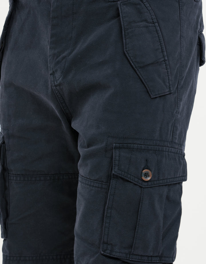 Navy Cargo Shorts
