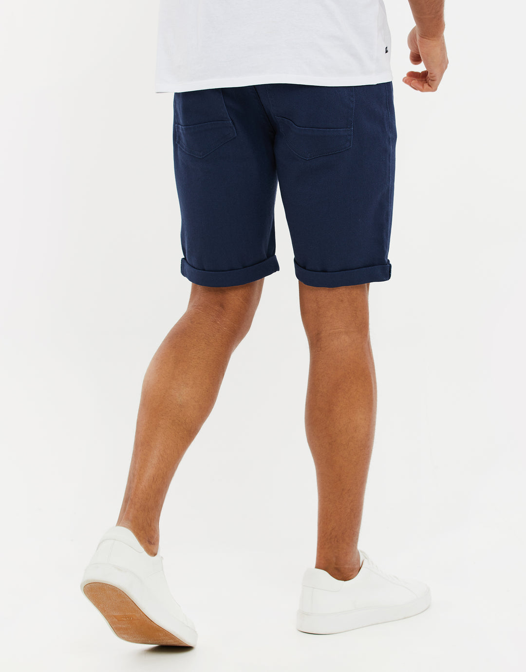 Navy Chino Shorts