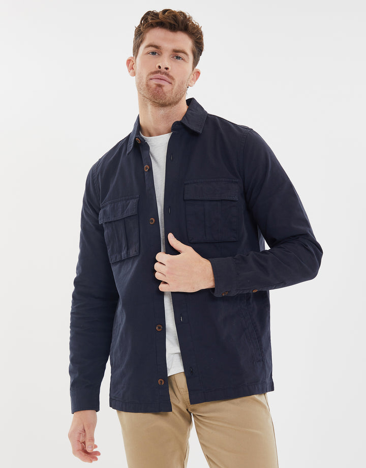 Navy Long Sleeve Shirt