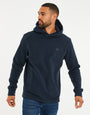 Navy Microfleece Overhead Hoodie