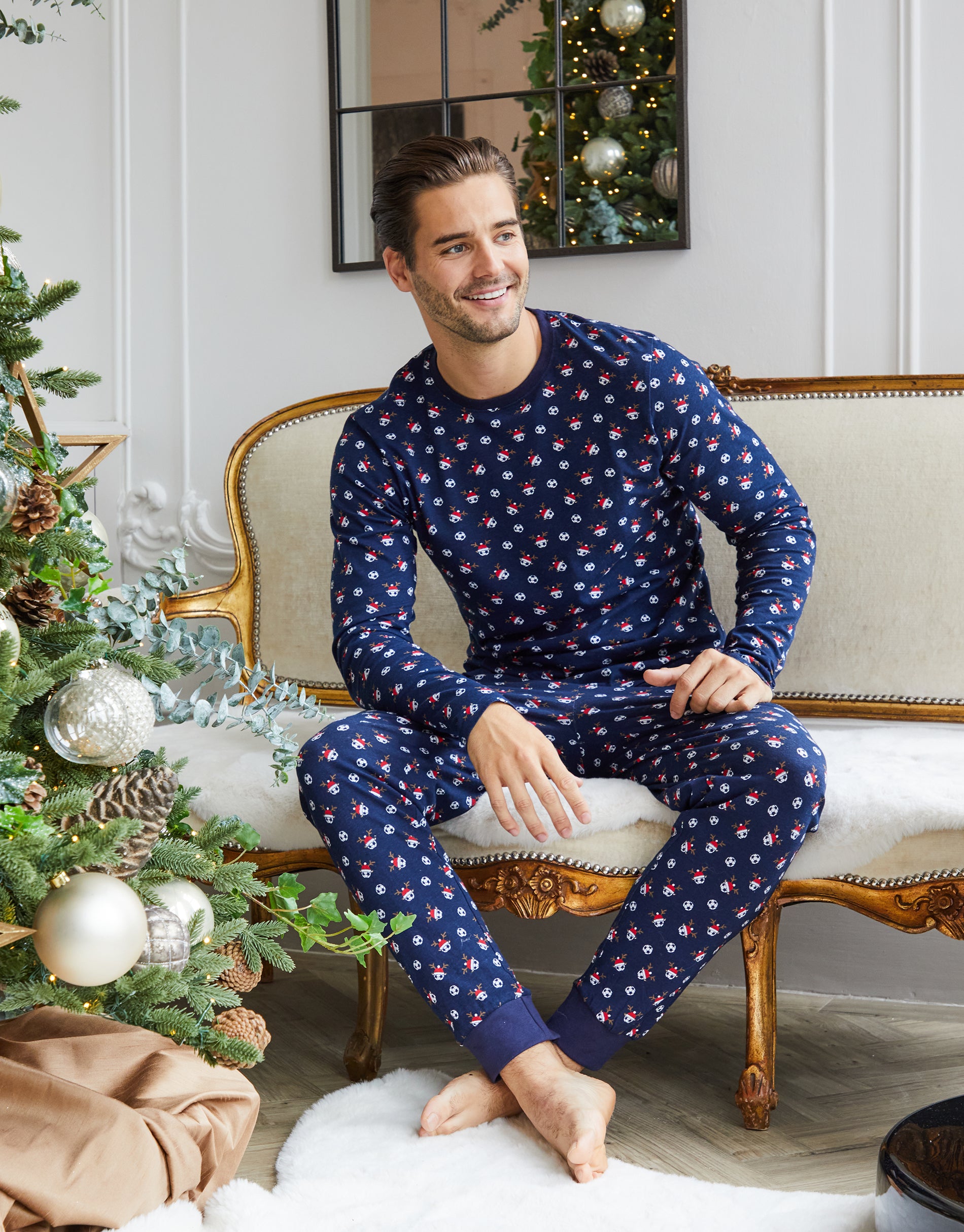 Men s Pyjamas Nightwear Cotton Pyjamas Threadbare