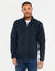 Navy Zip-Through Fitness Fleece