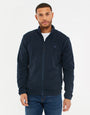 Navy Zip-Through Fitness Fleece