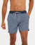 Navy Geometric Print Swim Shorts