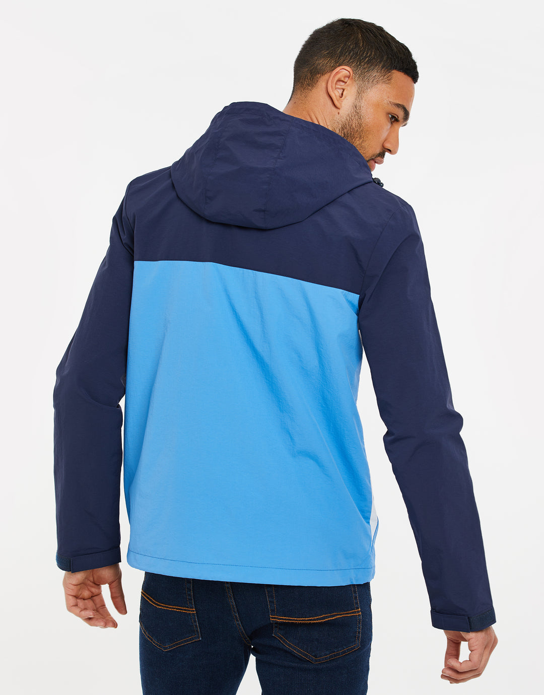 Navy Colourblock Jacket