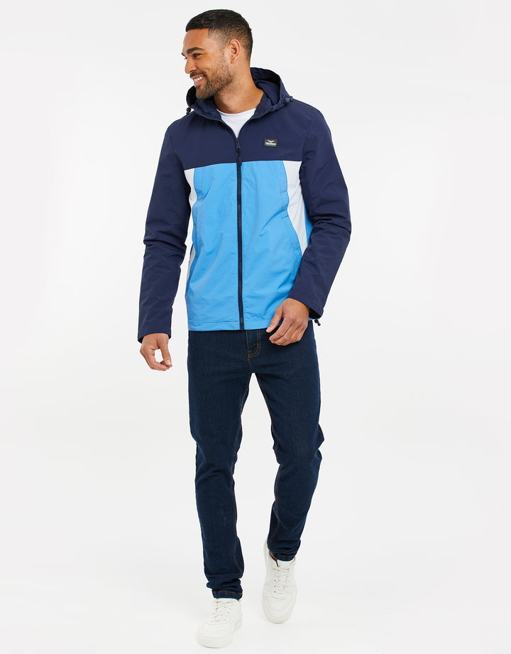 Navy Colourblock Jacket