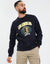 Navy Varsity Fleece Sweatshirt