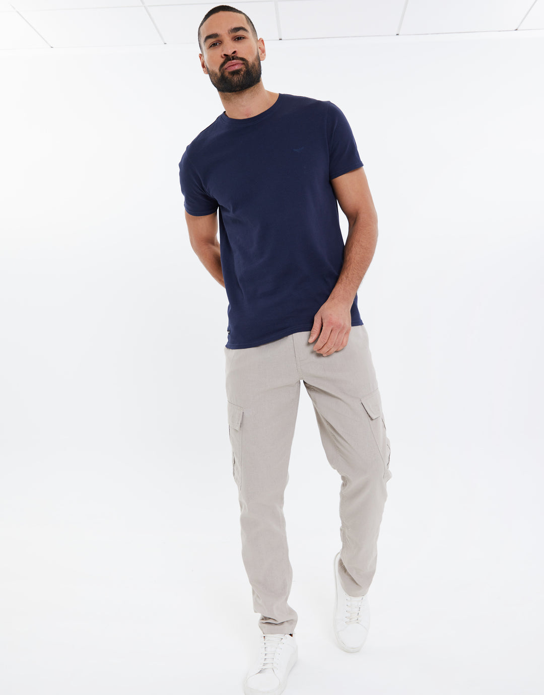 Navy Popcorn Jersey T-Shirt