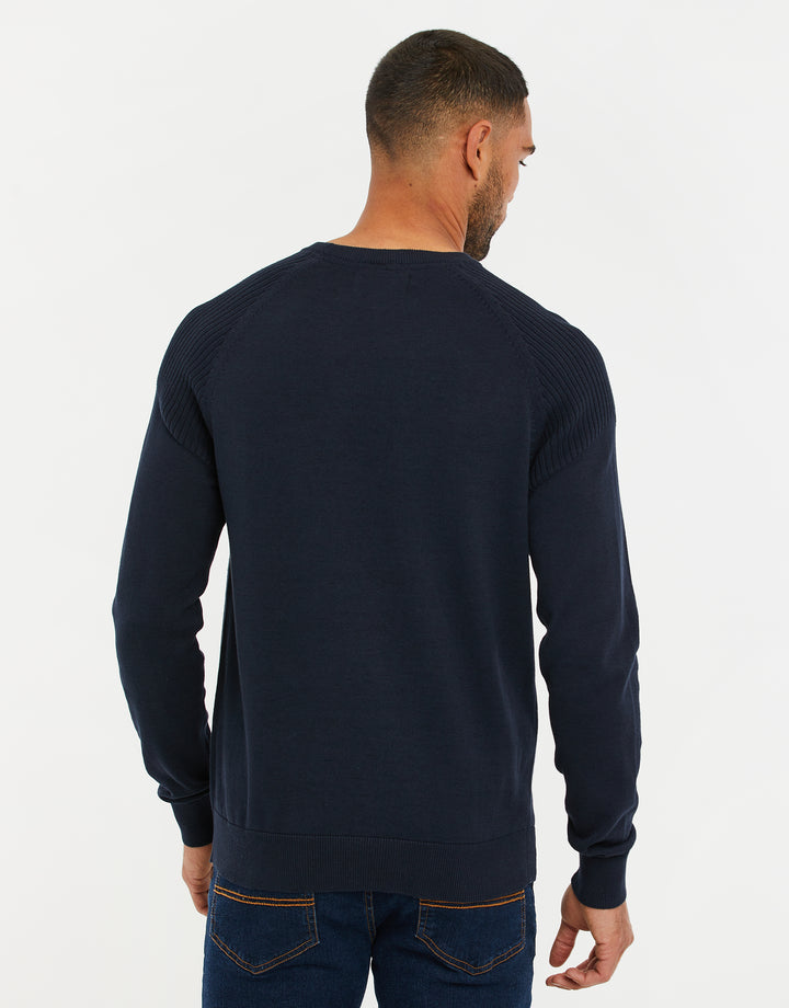 Navy Raglan Jumper
