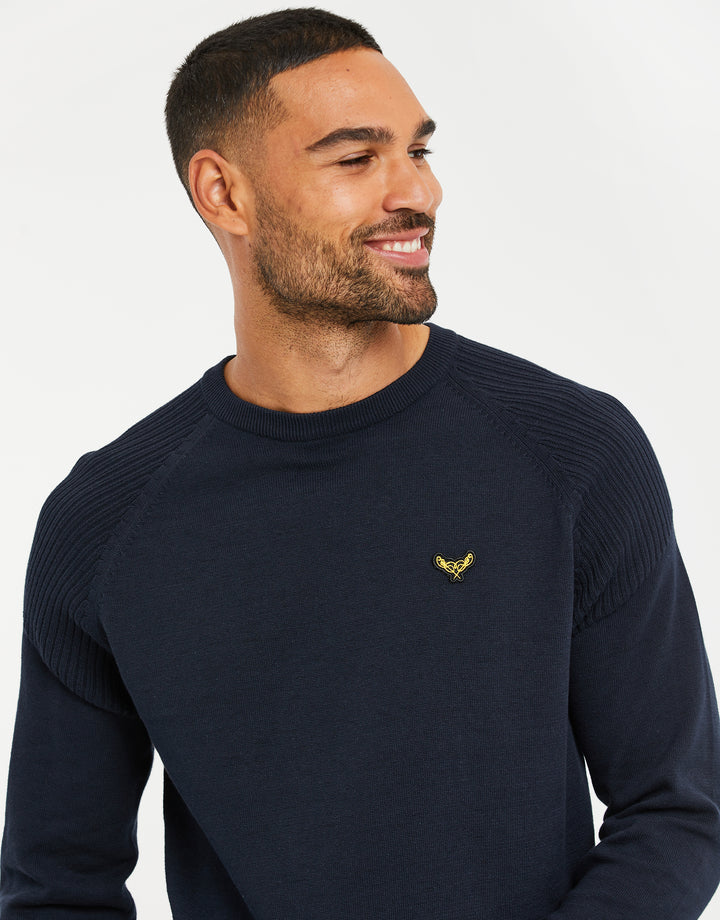 Navy Raglan Jumper