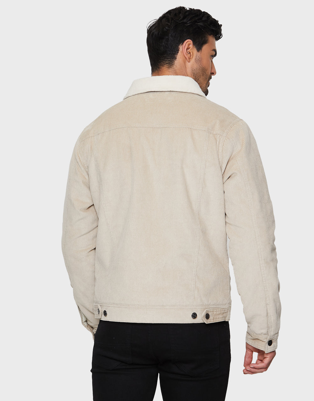 Philip Stone Plain Cord Lightweight Jacket