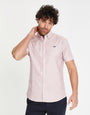 Pink Geo Print Short Sleeve Shirt