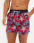 Red Starfish Print Swim Shorts