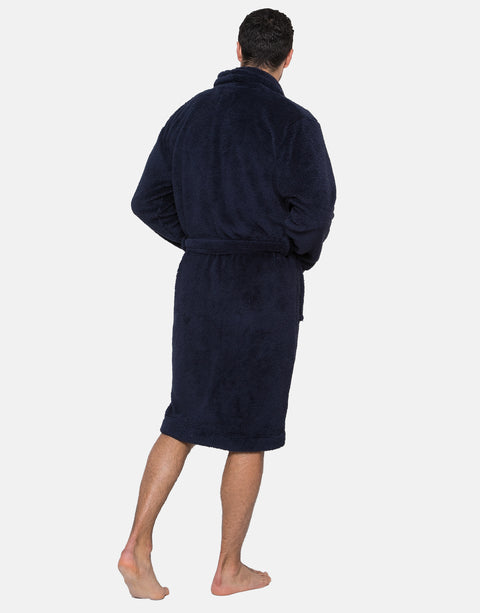 Robert Navy Plain Dressing Gowns