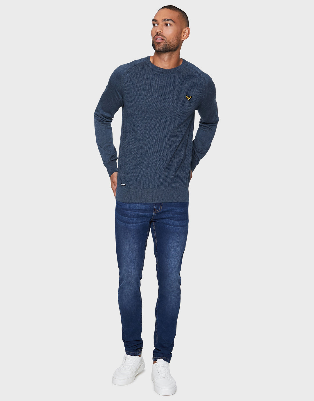 Rowan Denim Marl Textured Jumpers
