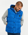 Royal Blue Hooded Padded Gilet