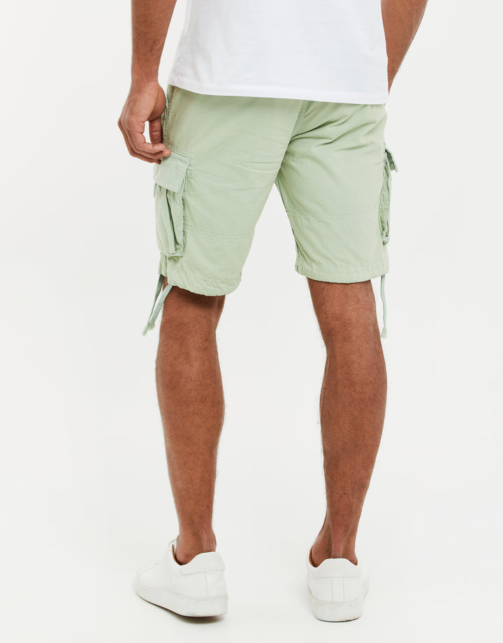Sage Green Cargo Shorts