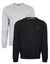 Black & Grey Crew Neck Sweatshirts (2 Pack)