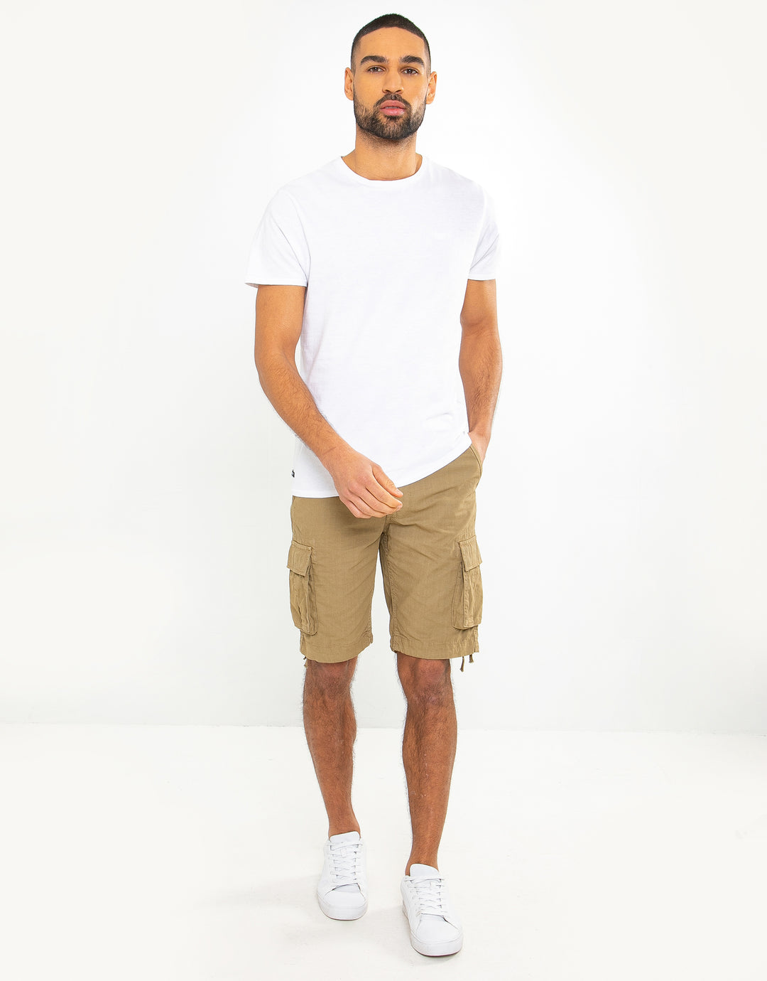 Stone Cargo Shorts