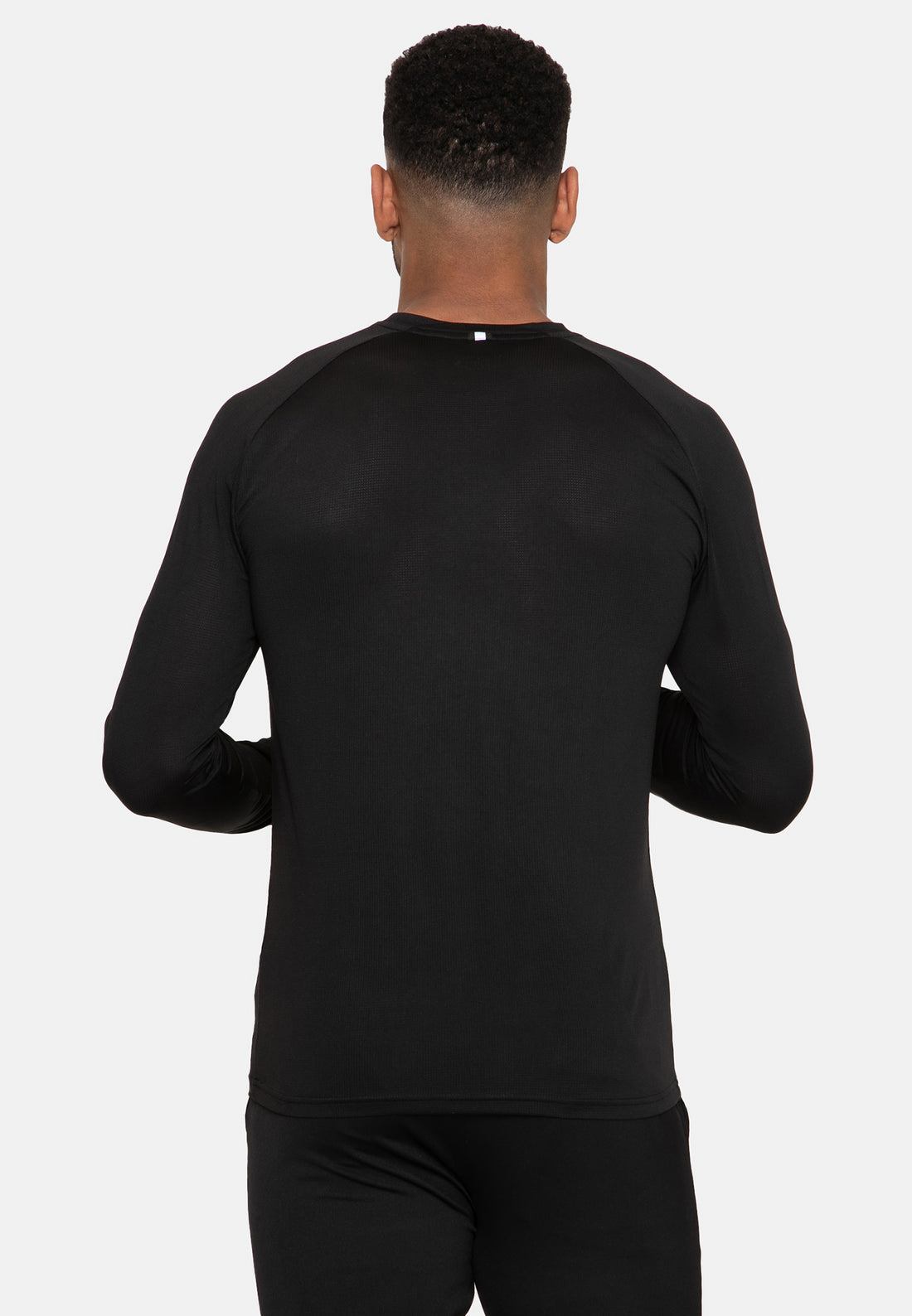 Mens Thrope Black Plain Fitness Gym T-Shirt – Threadbare