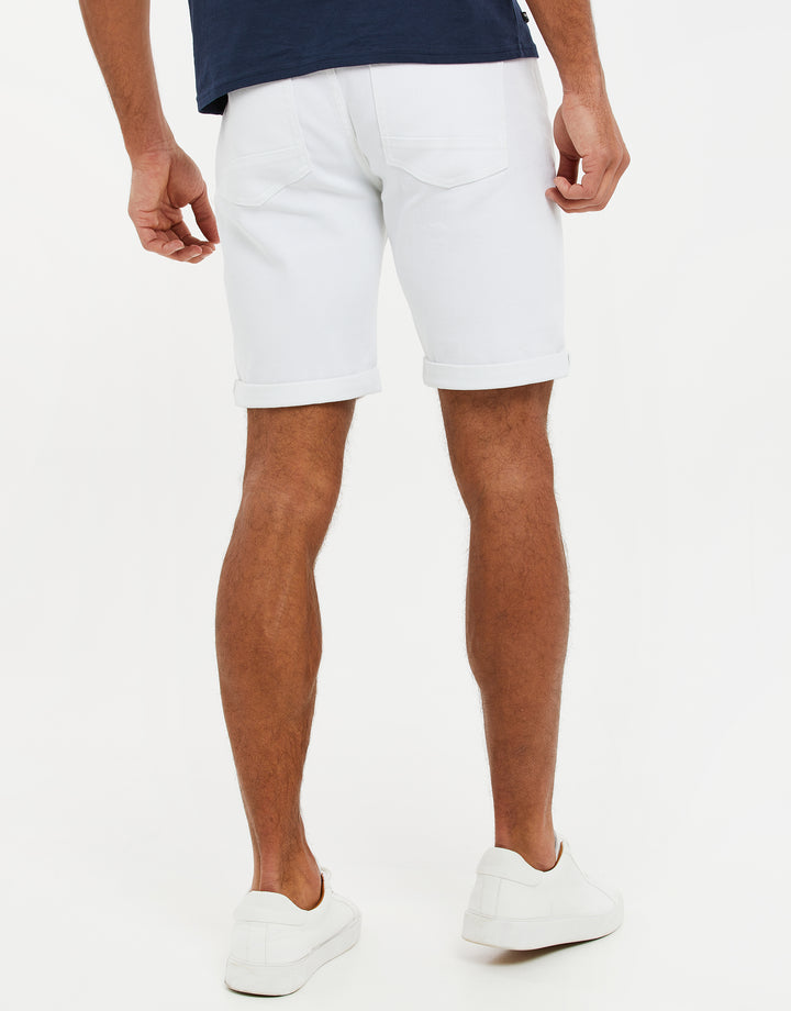 White Chino Shorts