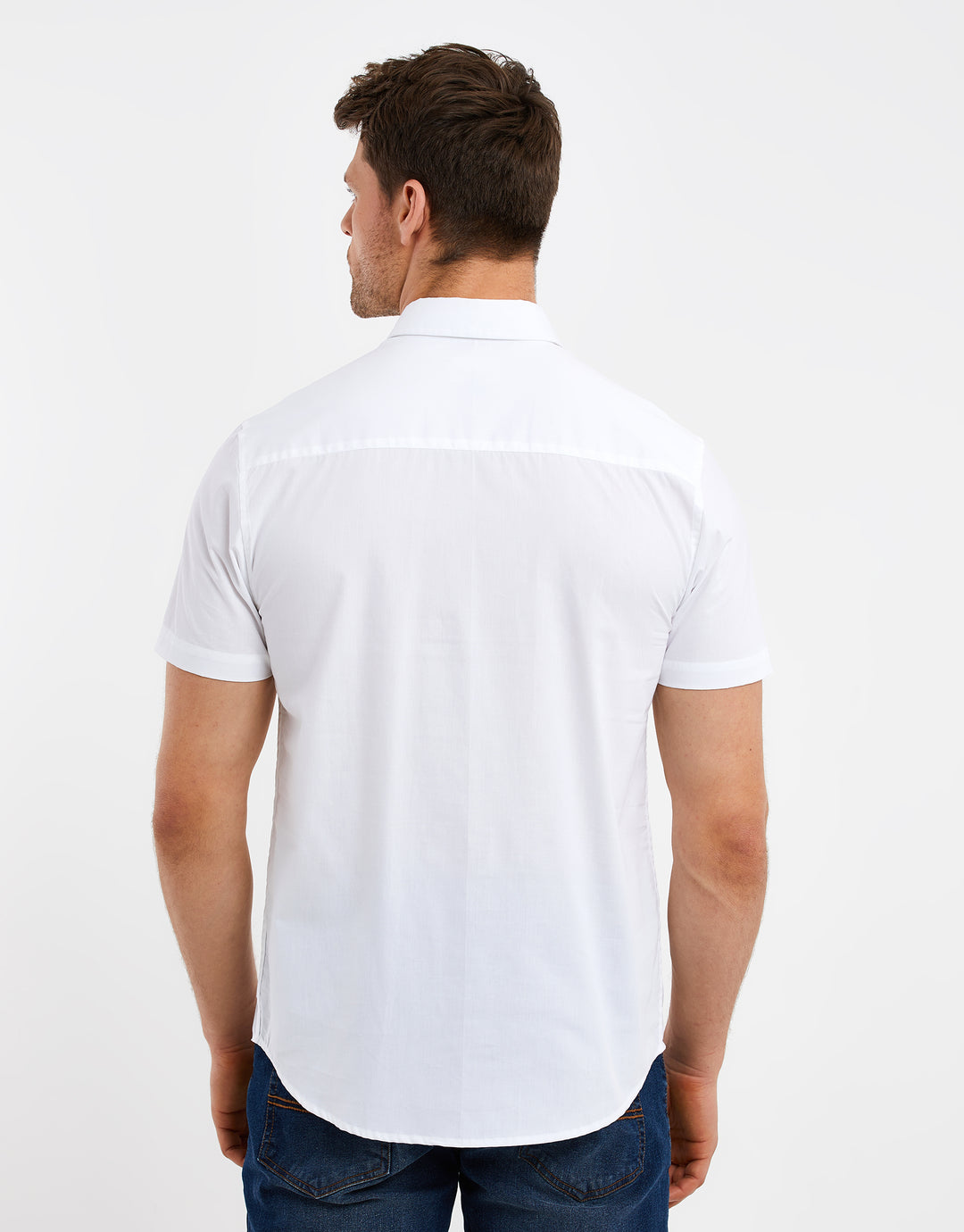 White Short Sleeve Shirt