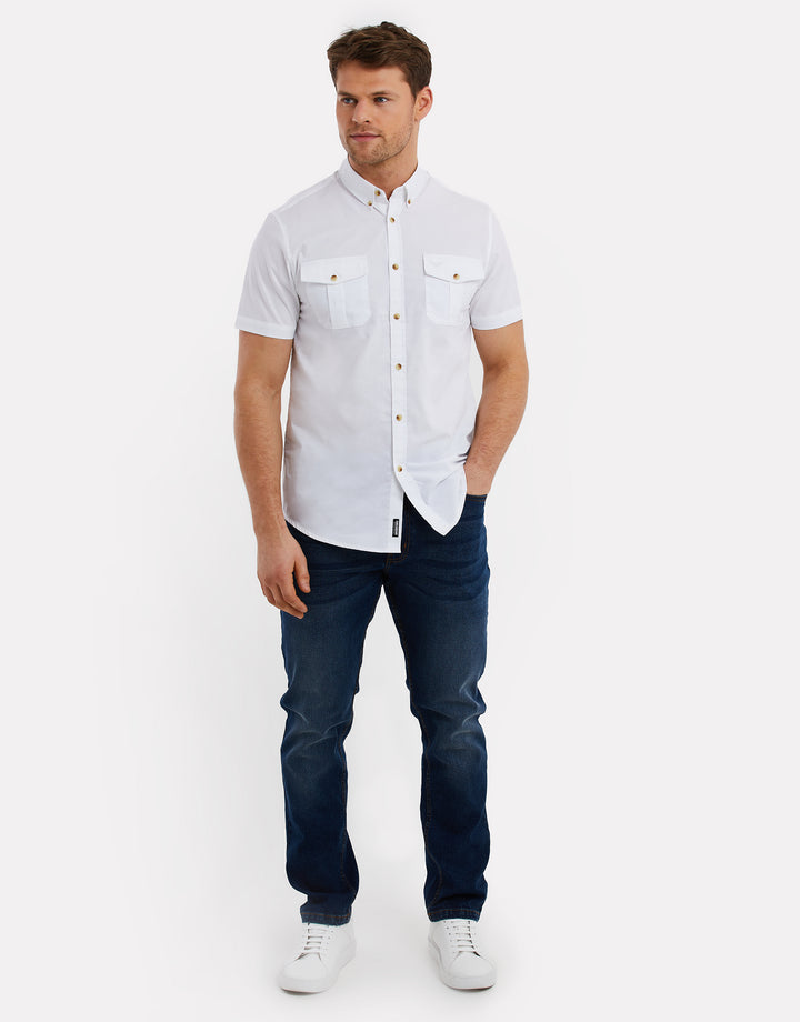 White Short Sleeve Shirt