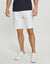 White Slim Fit Chino Shorts
