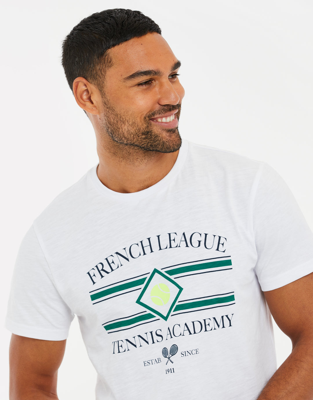 White Tennis T-Shirt