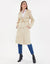 Stone Longline Trench Coat