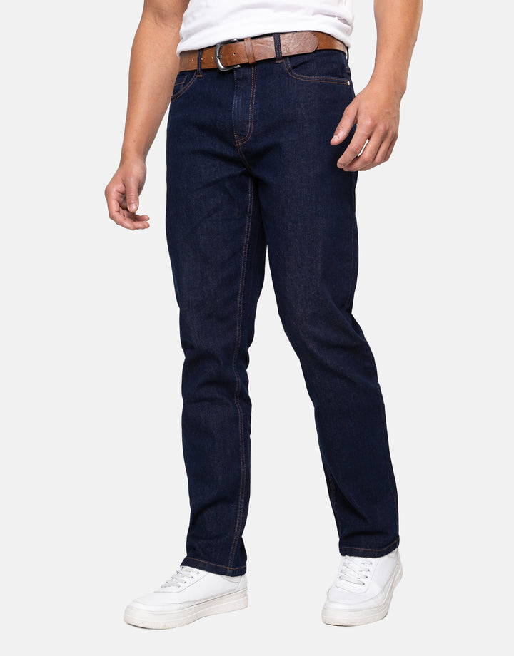 penrith belted straight leg jeans