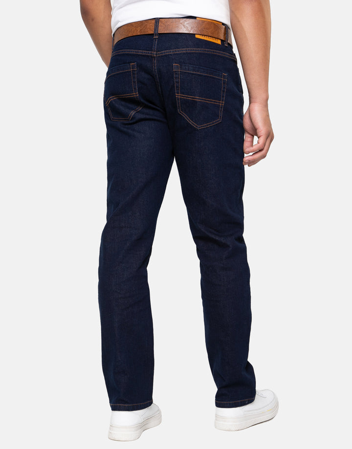 penrith belted straight leg jeans
