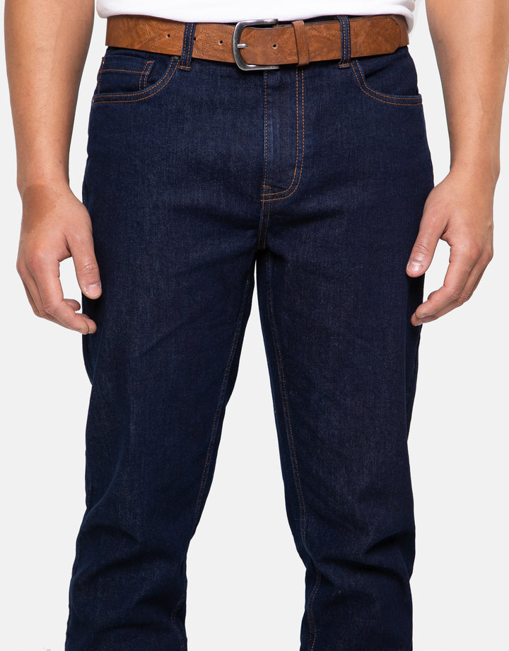 penrith belted straight leg jeans