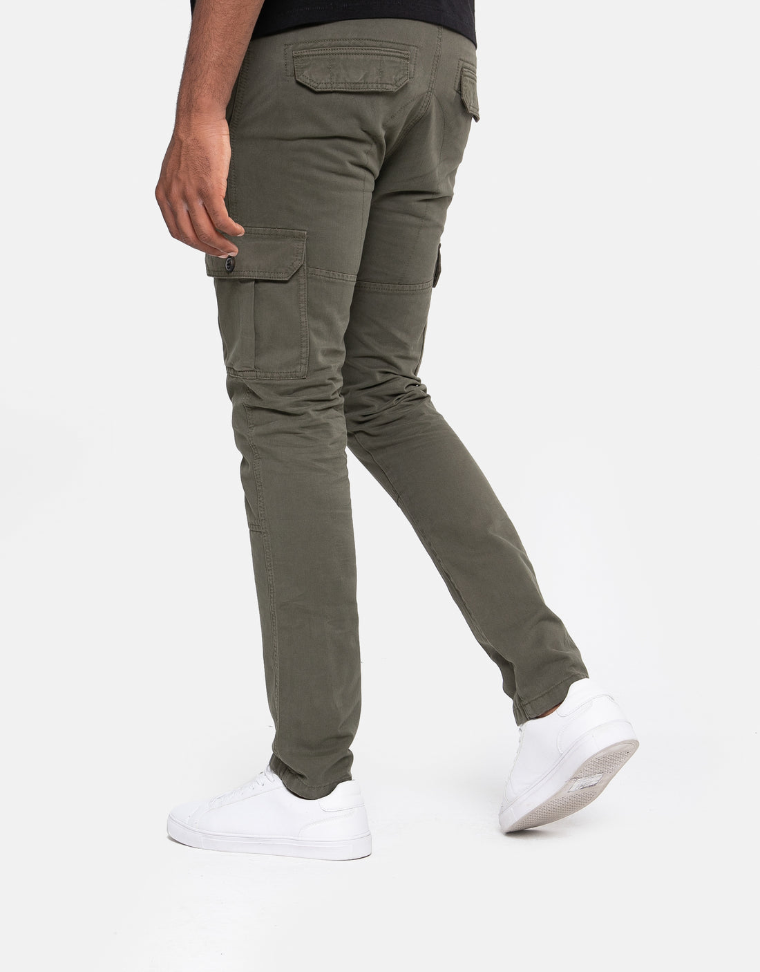 Men's Khaki Cargo Trousers – Threadbare