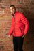 Red Lightweight Puffer Jacket