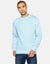Light Blue Crew Neck Sweatshirt