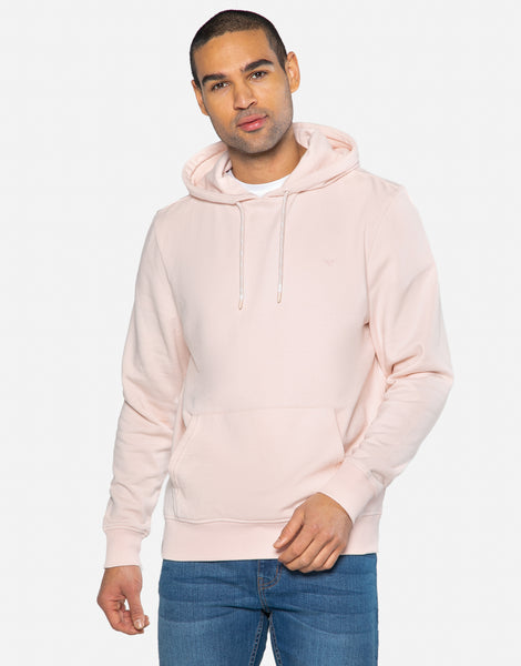 Men's Pale Pink Pullover Hoodie – Threadbare