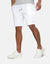 White Fleece Shorts