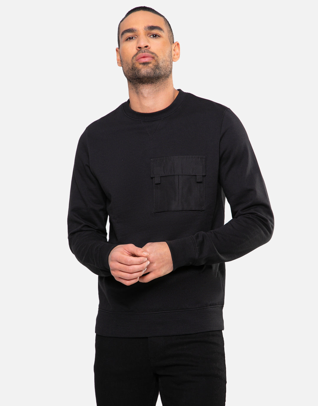 fin crew neck sweatshirt