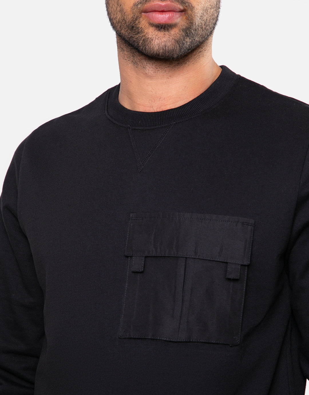 fin crew neck sweatshirt