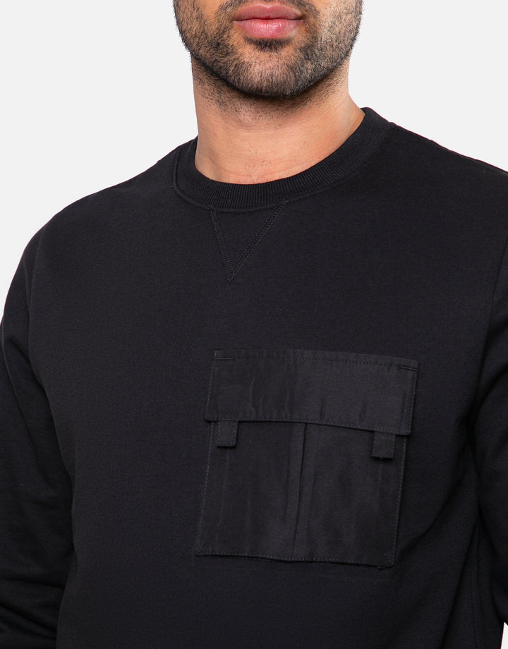 fin crew neck sweatshirt