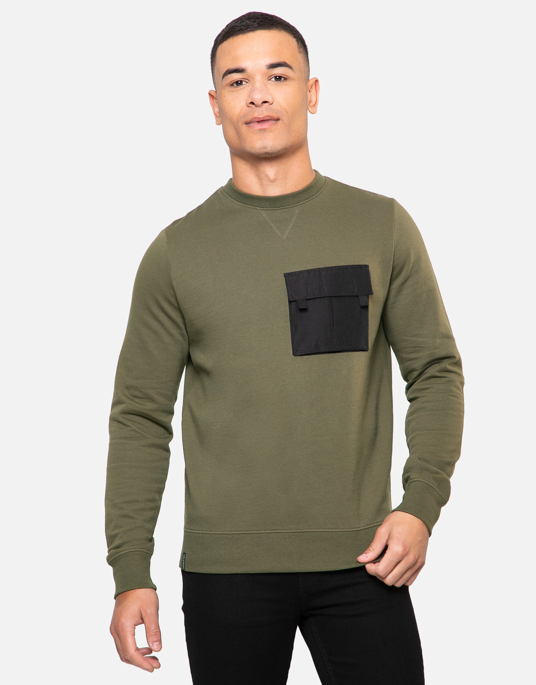 fin crew neck sweatshirt
