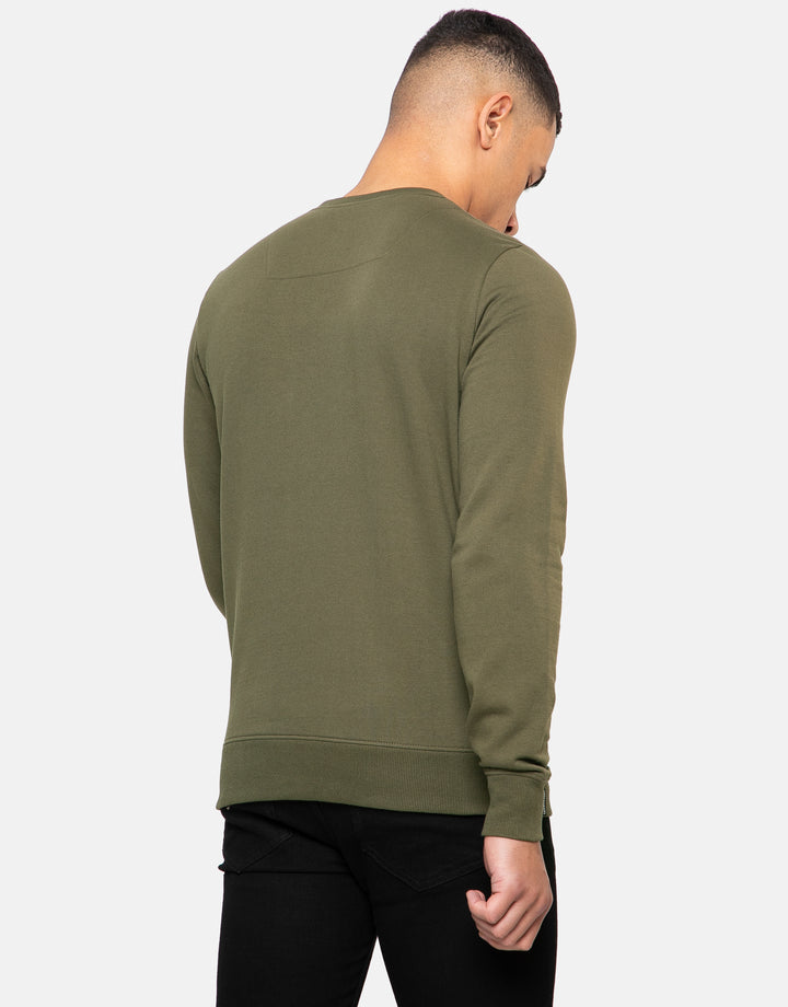 fin crew neck sweatshirt