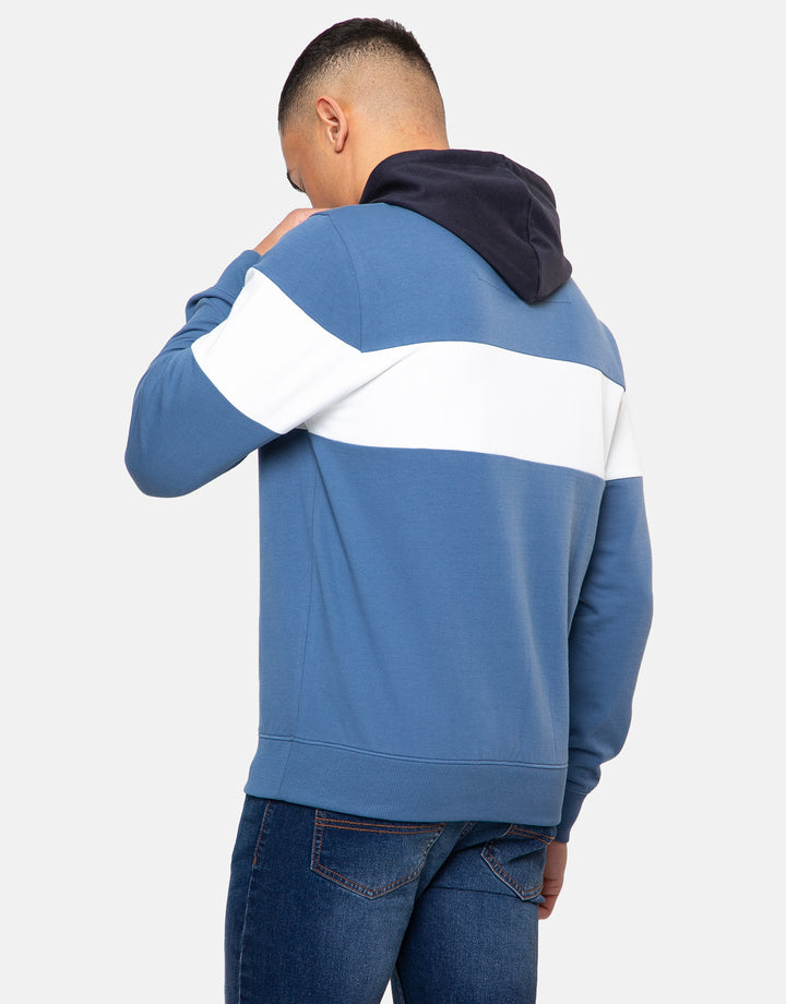 jones colour block overhead hoody