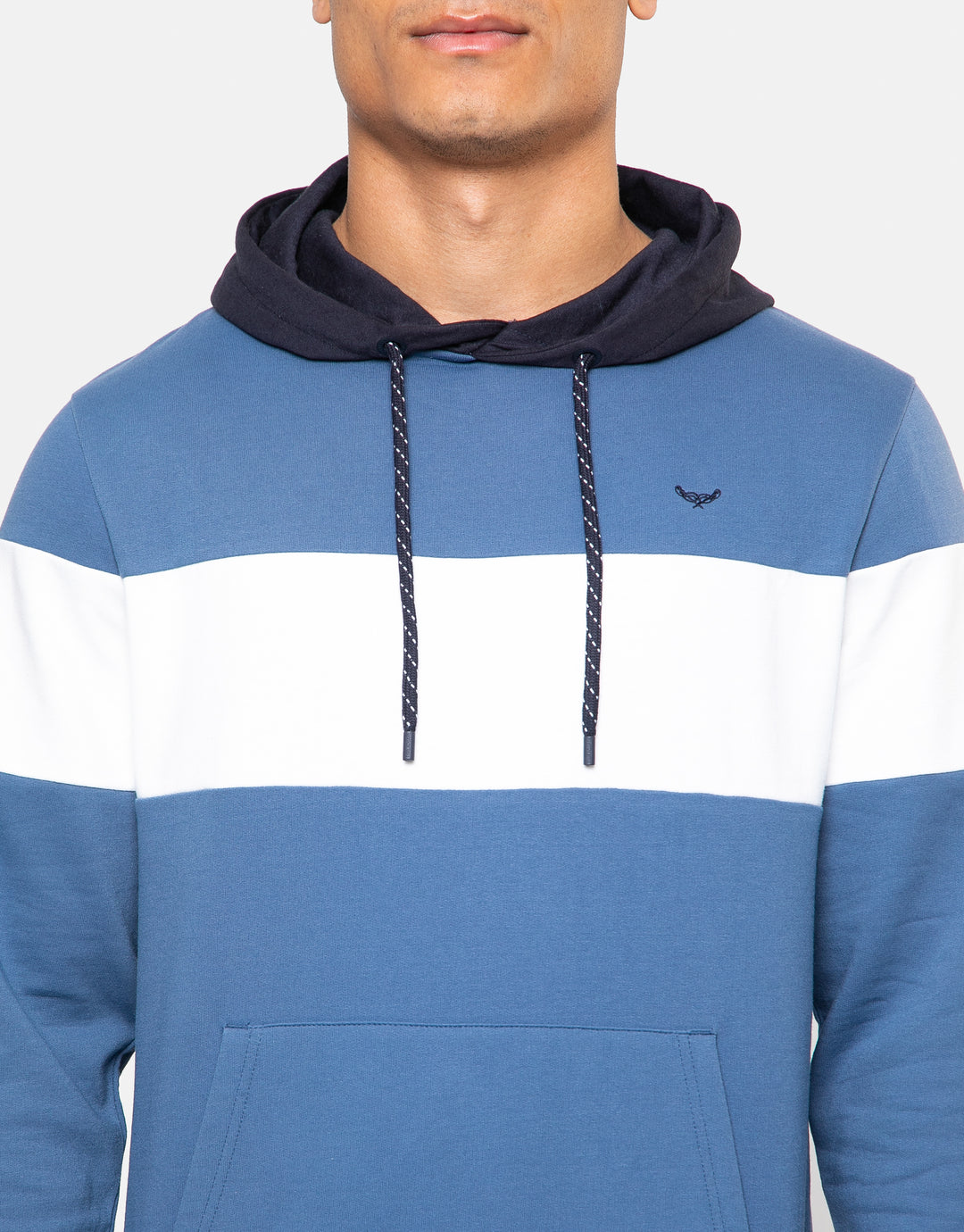 jones colour block overhead hoody