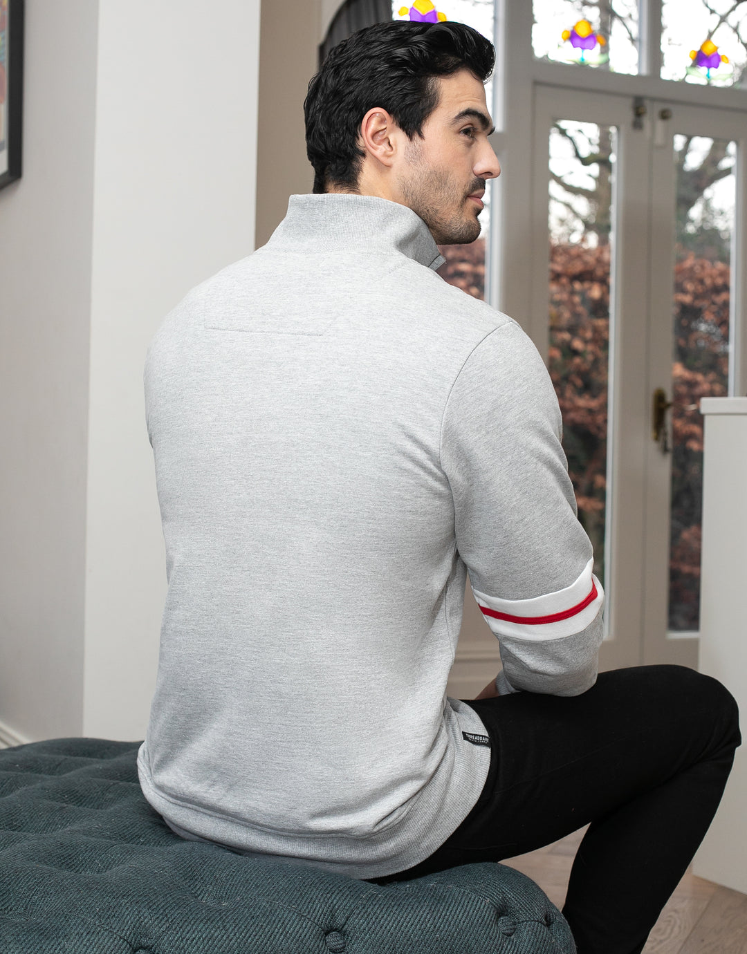 ralf zip neck sweatshirt