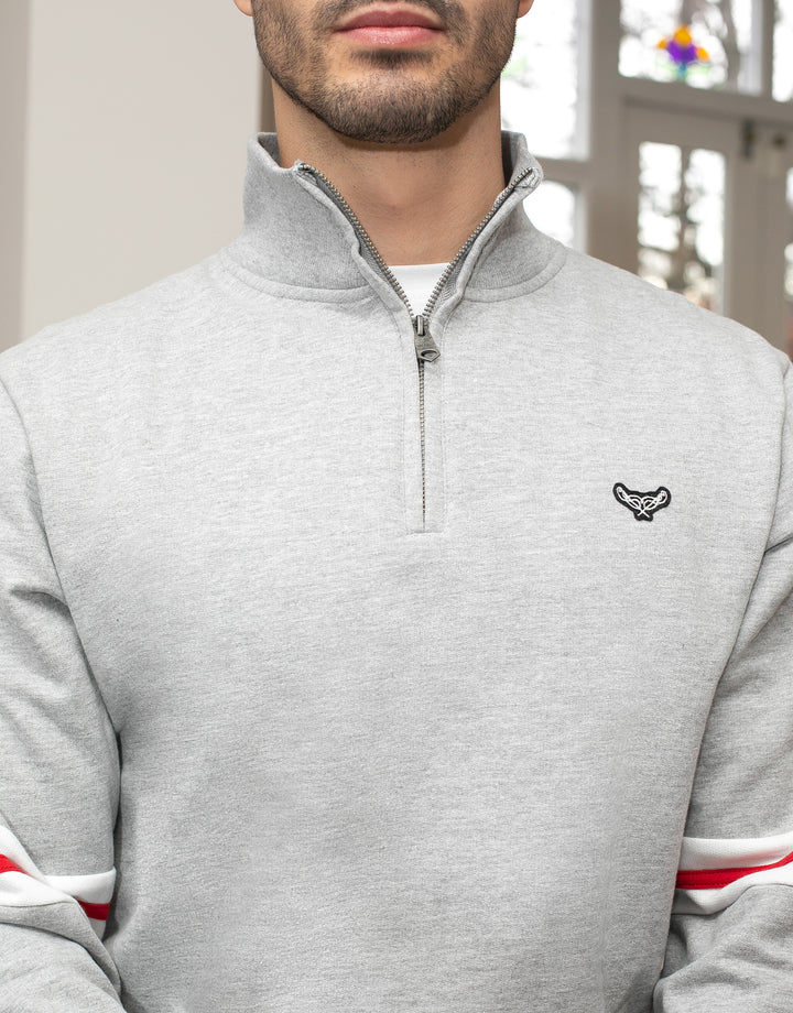 ralf zip neck sweatshirt