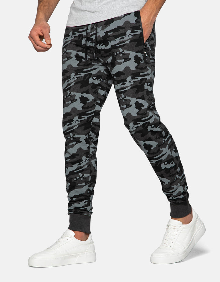 bentlee cargo style camo print joggers